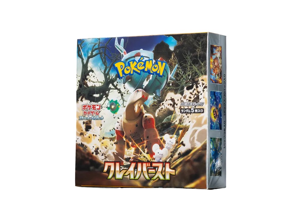 Clay Burst Japanese Pokémon booster box