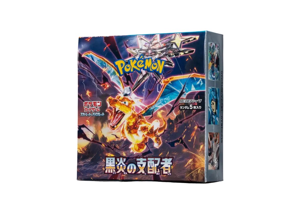 Ruler of the Black Flame Japanese Pokémon booster box