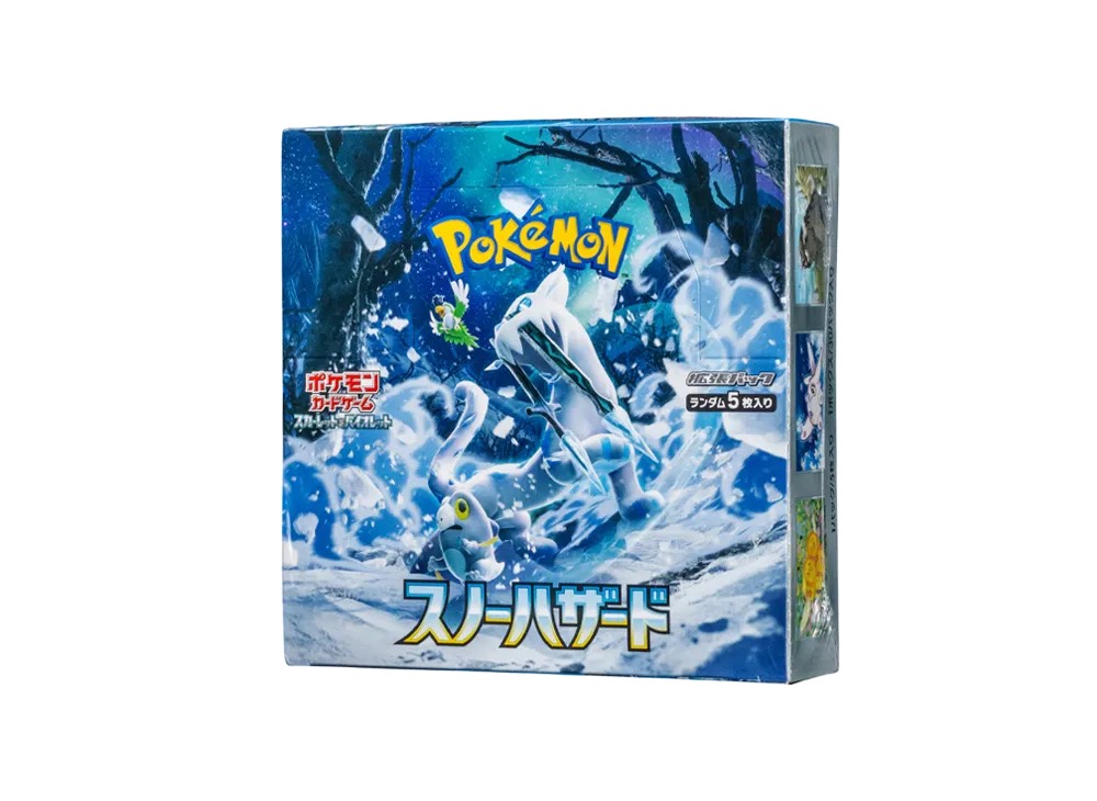 Snow Hazard Japanese Pokémon booster box