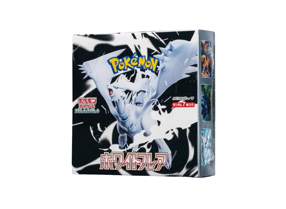 White Flare Japanese Pokémon booster box